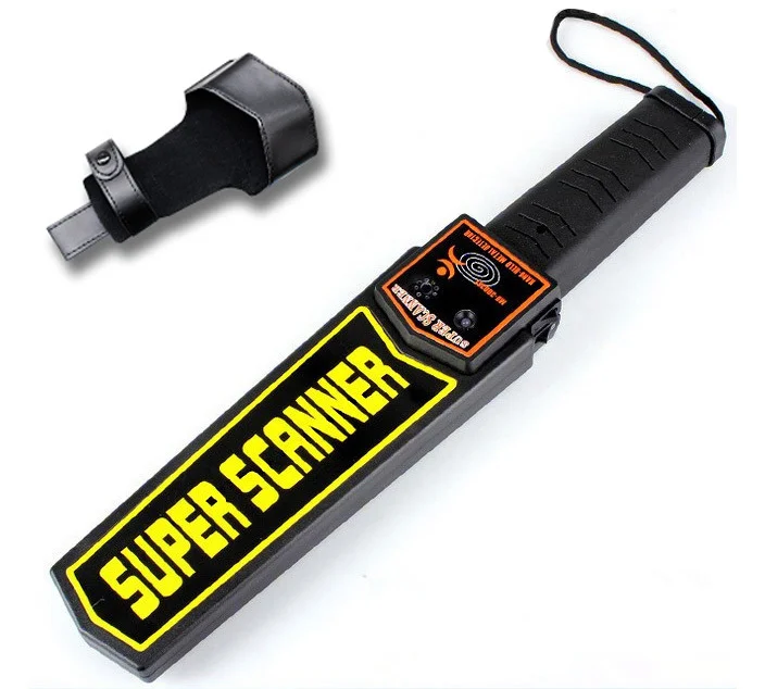 super scanner hand held metal detector security device