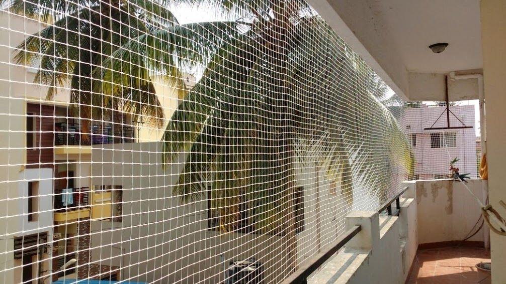 Balcony Fall Protection Safety Rope Net